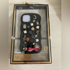 House of Harlow 1960 Red and Black Alarm Keychain